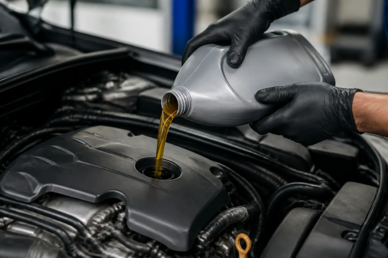 Otomobil motor yağı değişim servisi
